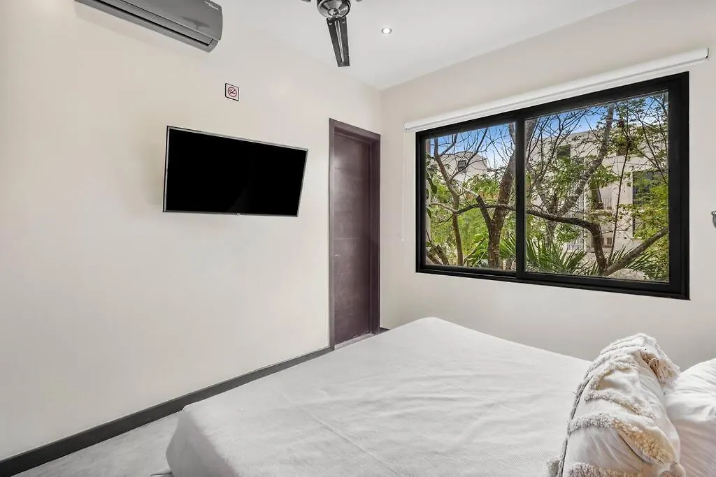 1Min To Downtown Asana Premium W/ Pool & Concierge Apartment Tulum