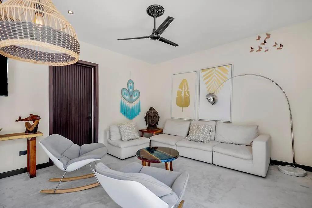 1Min To Downtown Asana Premium W/ Pool & Concierge Apartment Tulum Mexico