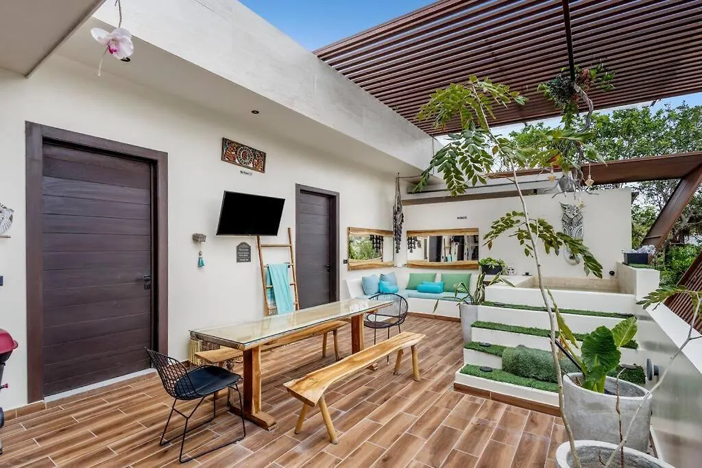 1Min To Downtown Asana Premium W/ Pool & Concierge Daire Tulum Meksika